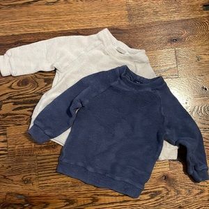 2 Makie terrycloth sweatshirts